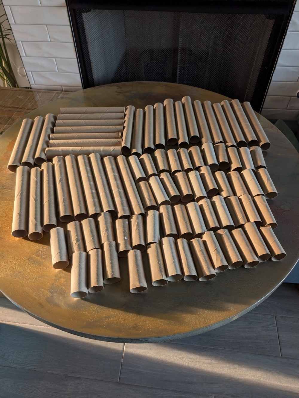 Bulk Empty Cardboard Tubes Lot – Toilet Paper & Paper Towel Rolls for Crafts